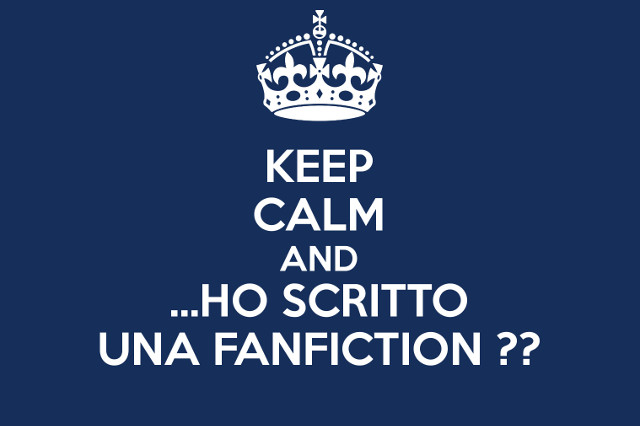 Ho scritto una fanfiction