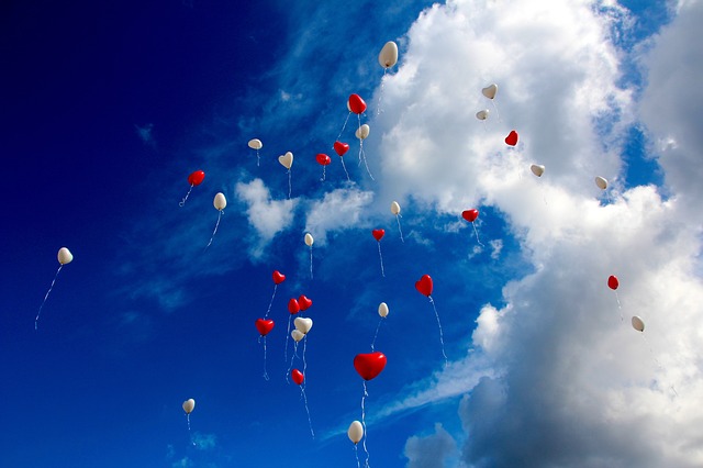 Note di carta - palloncini e cuoricini