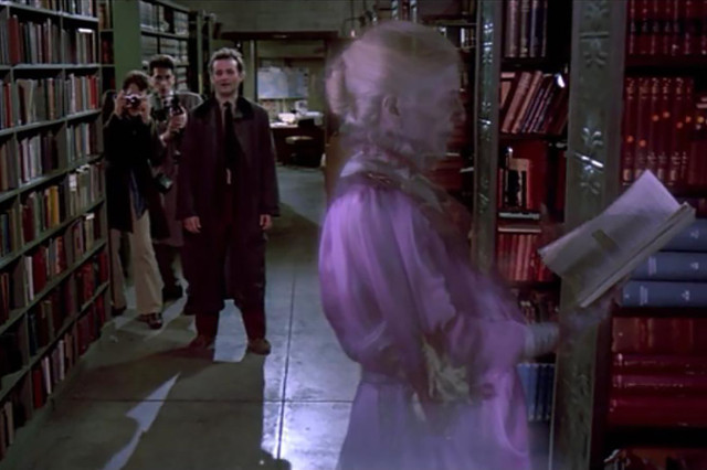Ghostwriter - dal film Ghostbusters (C) 1984 Columbia Pictures